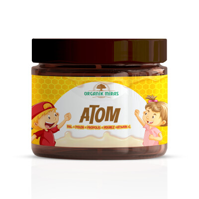 Atom 280gr - Organik Miras