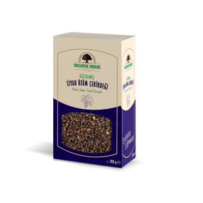 Siyah Üzüm Çekirdeği - Organik Miras