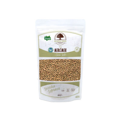 Organik Yeşil Mercimek 1kg - Organik Miras